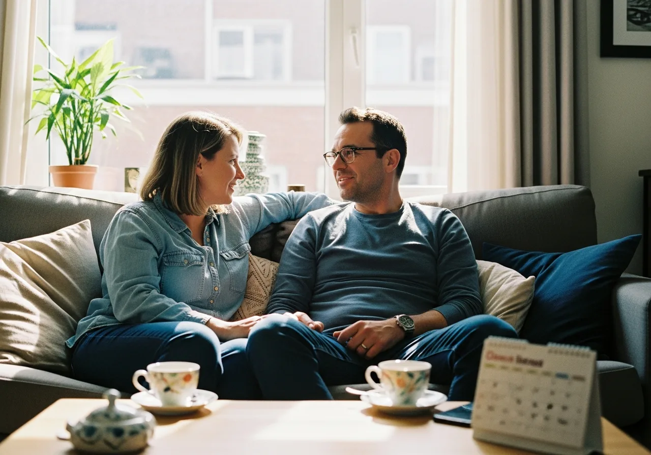 Eifersucht auf die Ex des Partners: Paar bespricht gemeinsam, wie Feste künftig gestaltet werden